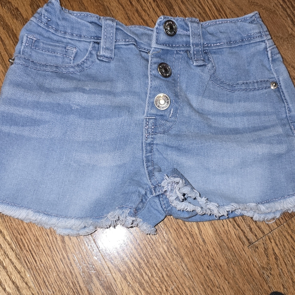 Denim‎ Blue Women's Shorts